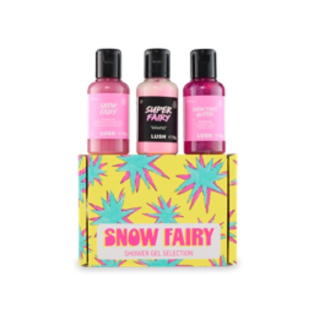 Lush Snow Fairy Shower Gel Set